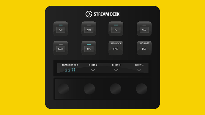 Phenom 300E Autopilot Stream Deck Profile