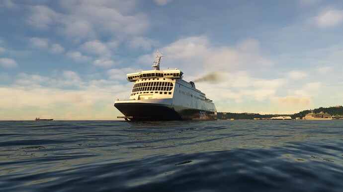 Vessels: UK South East - Landable, Moving DFDS Dunkerque Seaways Ferry leaving Dover