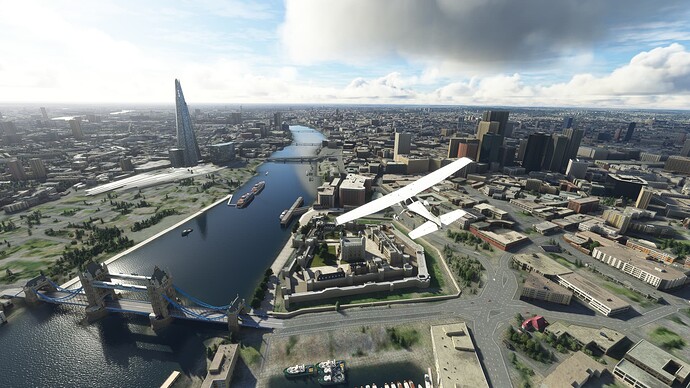 Ldn MSFS Day PG off, Bing off