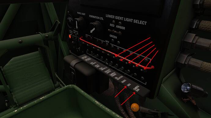 CAC Boomerang 2024 Switches Inoperative, do not Move 1