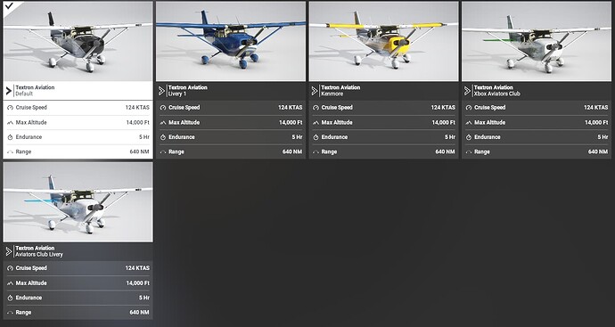 no users selectable tow plane