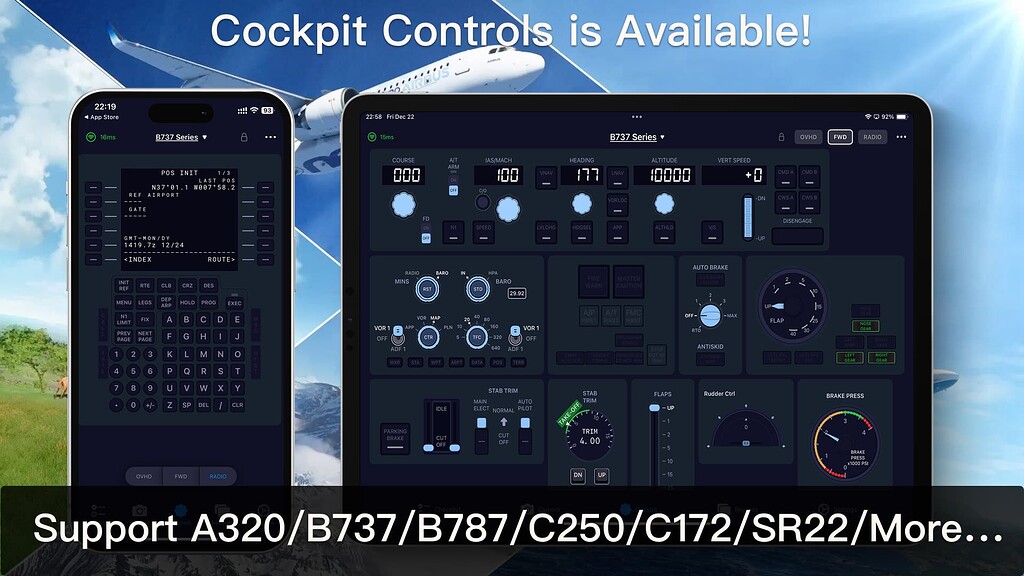 [RELEASE] SimFly Pad & SimFly Linker | SeeingSky - 3rd Party Product ...