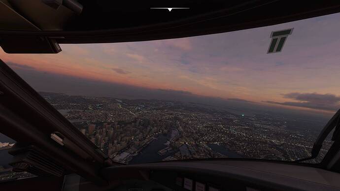 16. Default Dusk of MSFS2020