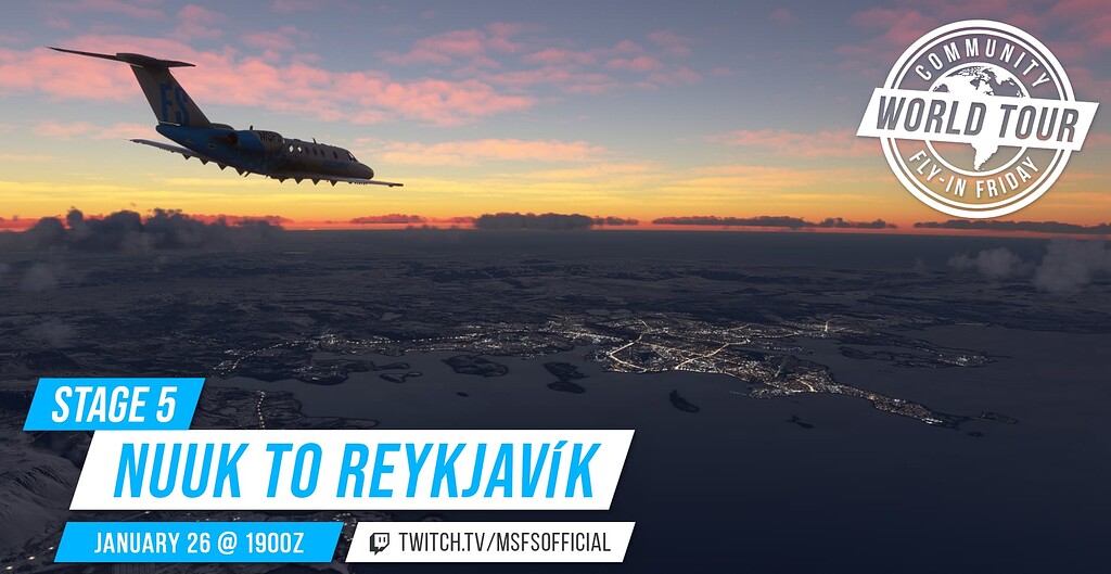 [Official] Community Fly In Friday: World Tour Stage 5: Nuuk to ...