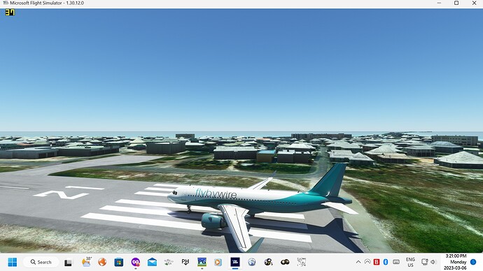 MFS - Tuvalu Runway 21 Departure