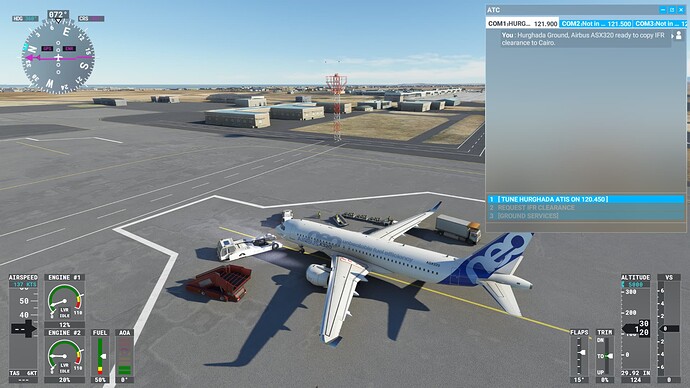 Hurghada HEGN no ATC