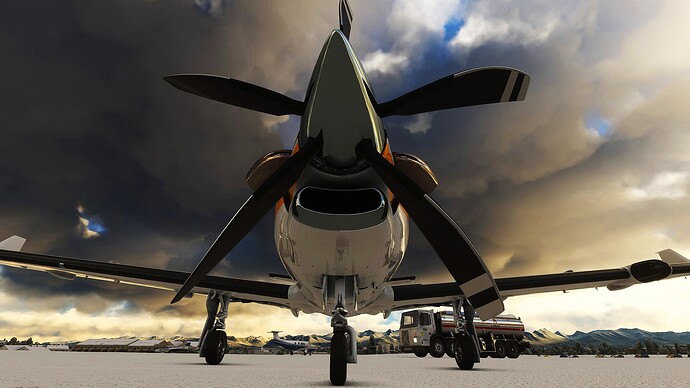 Daher 930 TBM, Anchorage, Alaska