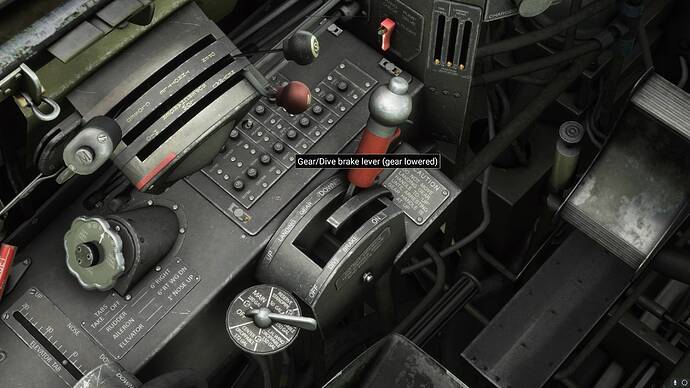 gear- dive brake lever