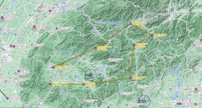 VF022 1A3 Martin Campbell Field to 57GA Sugar Creek Airpark