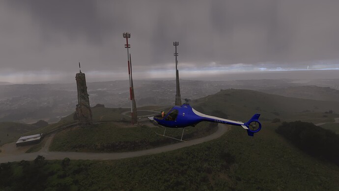 USA - California Helipad SFS to KV4DL 2