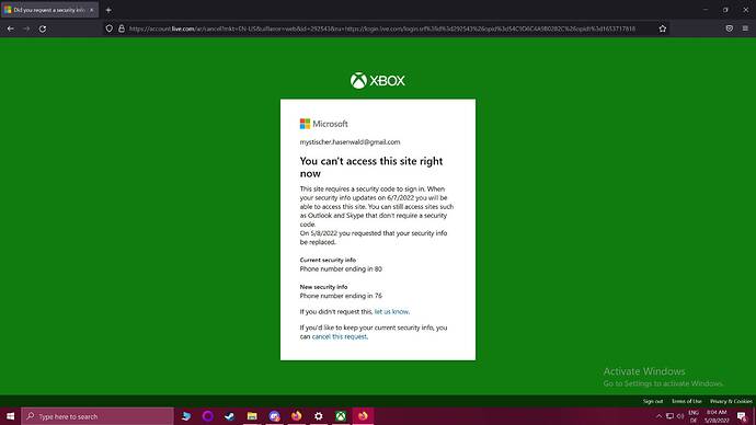 Irgendein Handy Access Problem 2