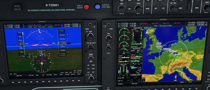 cruise settings M500