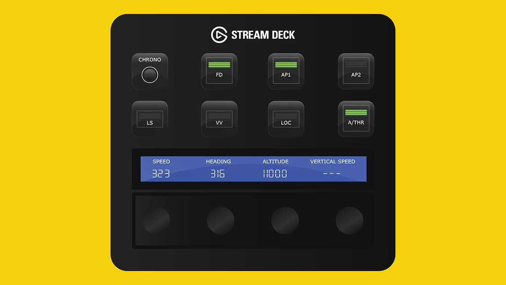 [UPDATE 1.4] FlyByWire A380X Autopilot Panel for Stream Deck Plus ...