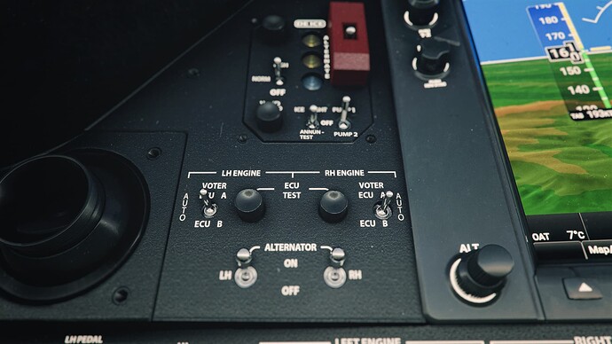 DA62 ECU _ Deice Panel DoF