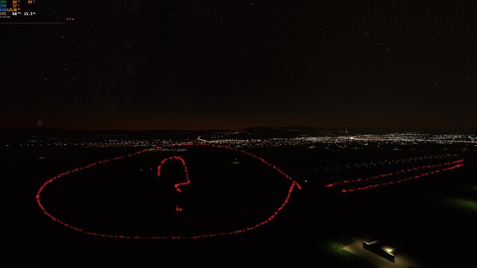 runway lights