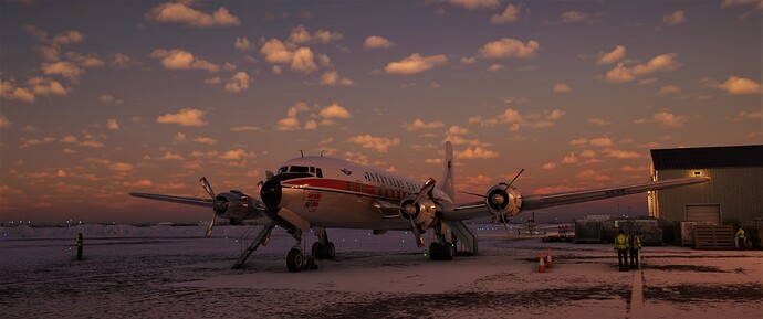 Braathens Sunset