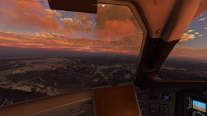 12. Default Dusk of MSFS2020