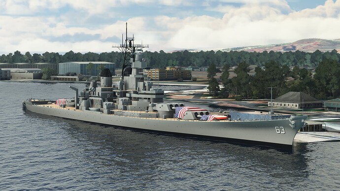 USS Missouri - Seafront Hawaiian Islands