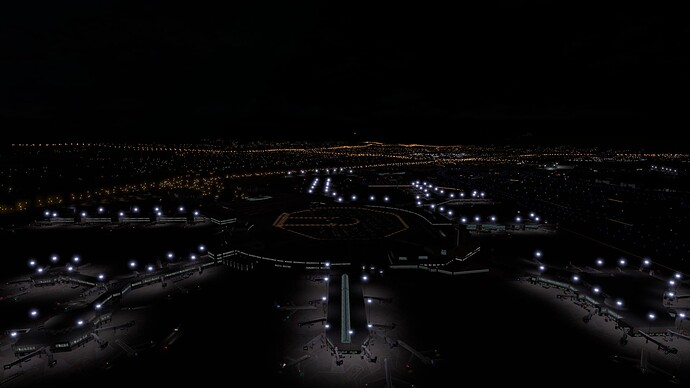 SF X-plane 11 Night