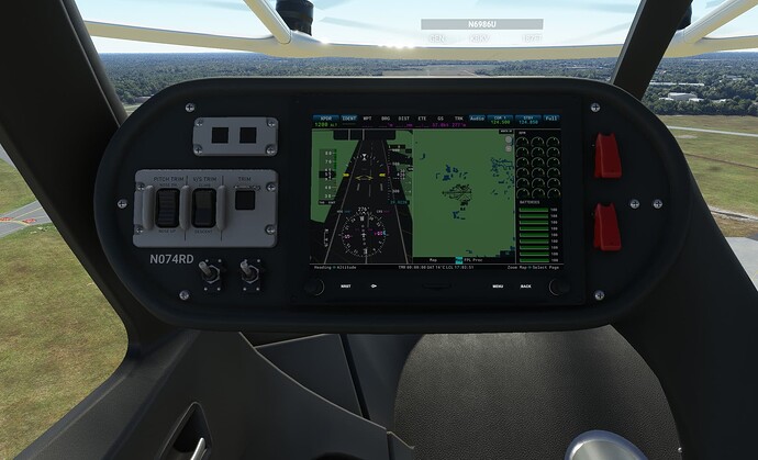 speed and alt indicators