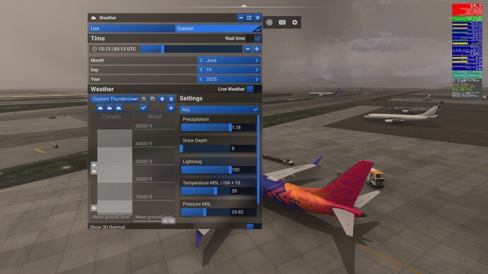 0 Hong Kong Taxi Thunderstorm (VHHH) - Boeing 737 Max 1