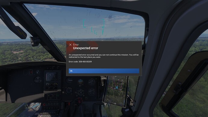 Unexpected Error_Free Flight