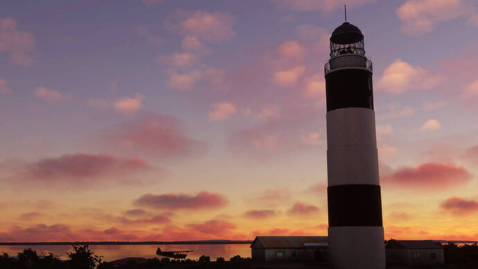 Dog Island Lighthouse, New Zealand