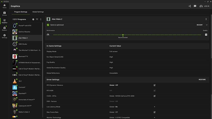 nvidia-app-graphics-and-settings-section