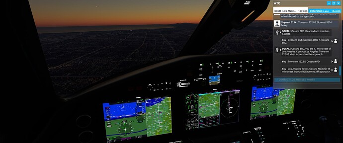 ILS LAX 24R capture ILS 1