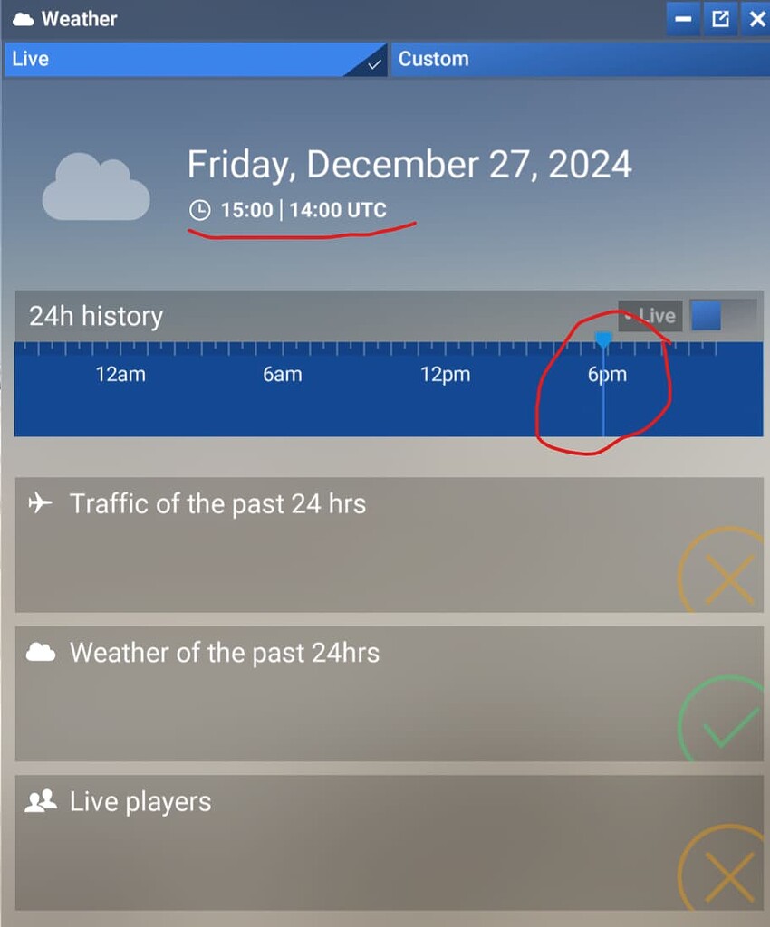 Weather UI erroneous time stamp error - Weather & Live Weather ...