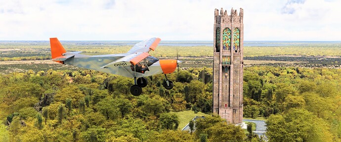 Zenith In Front of Bok Tower