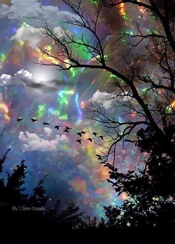 rainbow falls apart