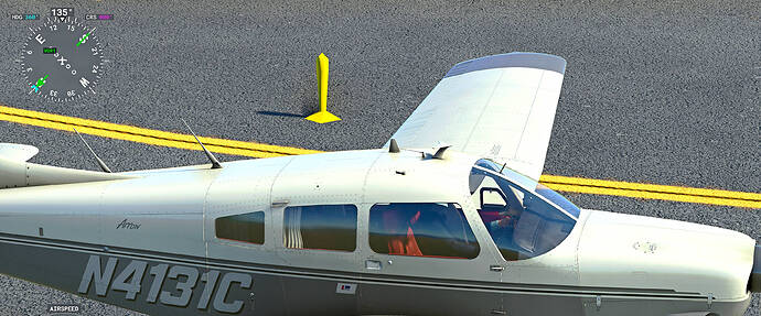 MSFS 2020 Taxiway lights 2
