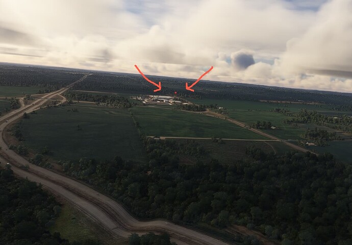 red dot left monitor w arrows