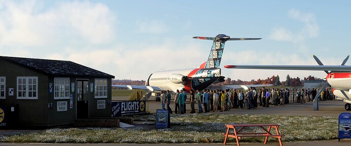 PH-JHG on the Ramp at Duxford
