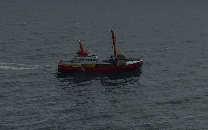 FIshing Boat Belgium Free MSFS Ships