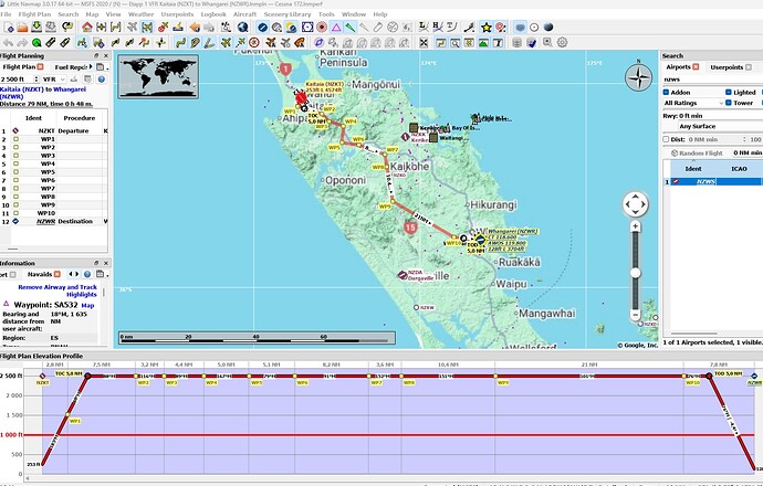 New Zealand North Island without elevation profile