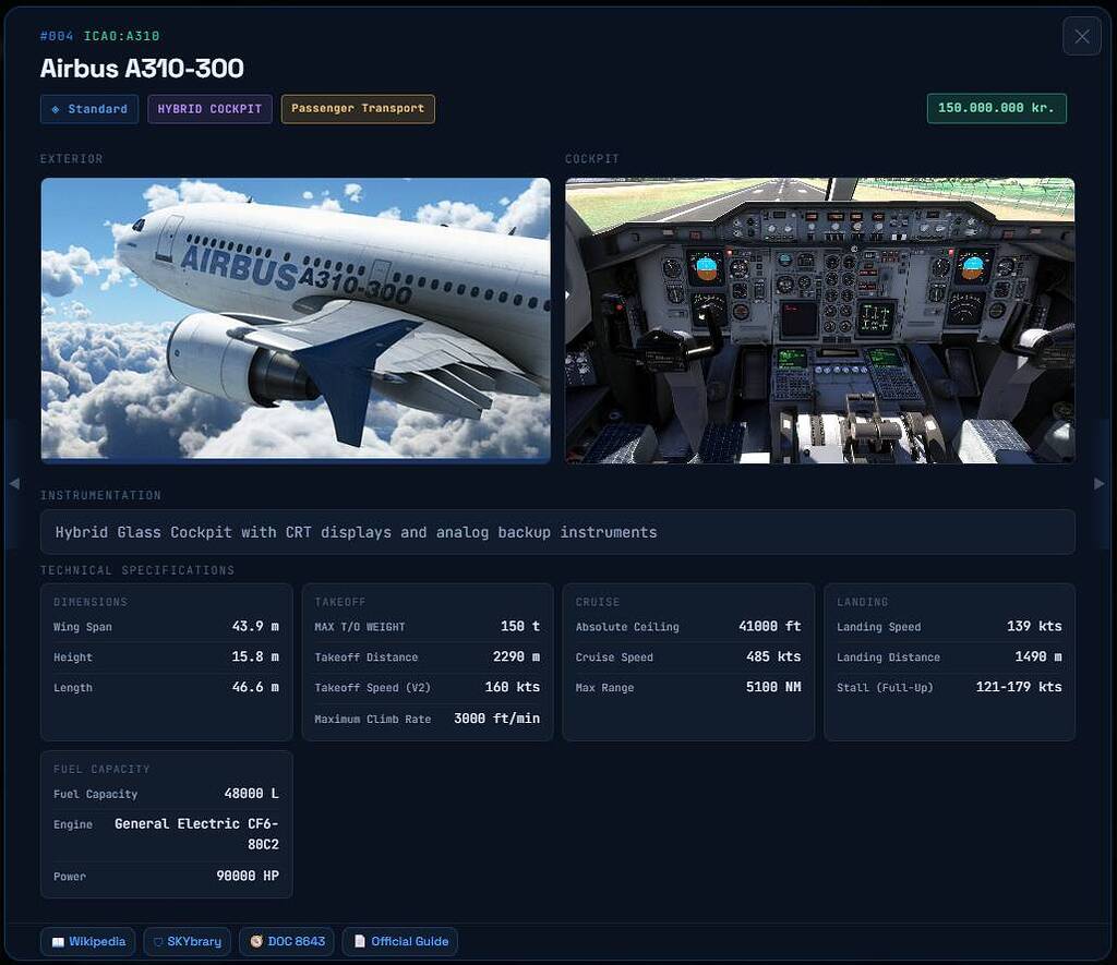 Simple tool to explore all MSFS stock aircraft - Tools & Utilities ...