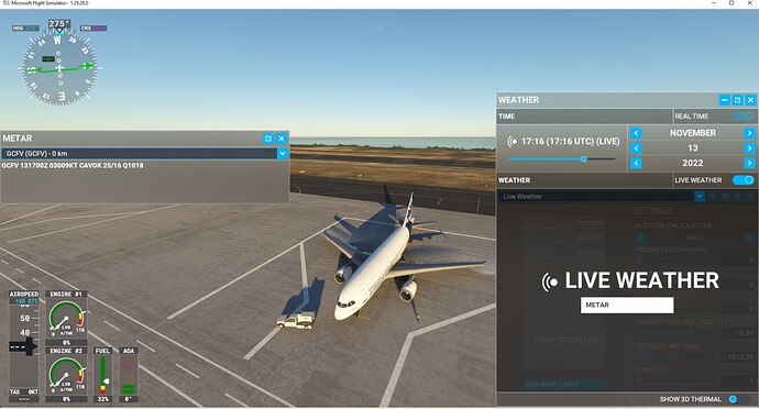 msfs 2020 weather issue