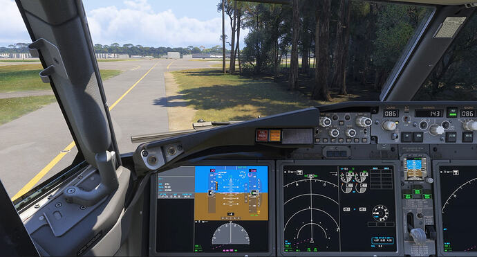MDPC Punta Canna Blocked Taxiway