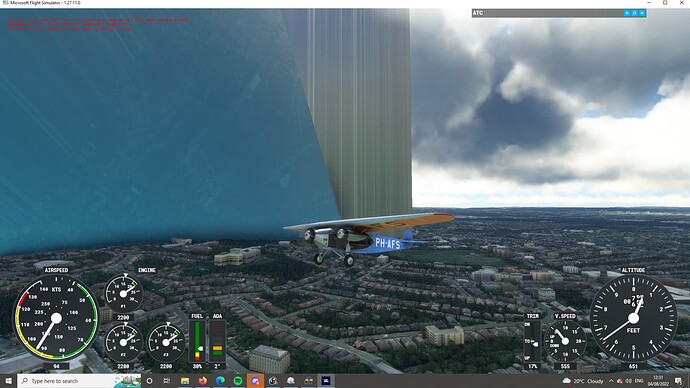 peculiar dx12 artefacts