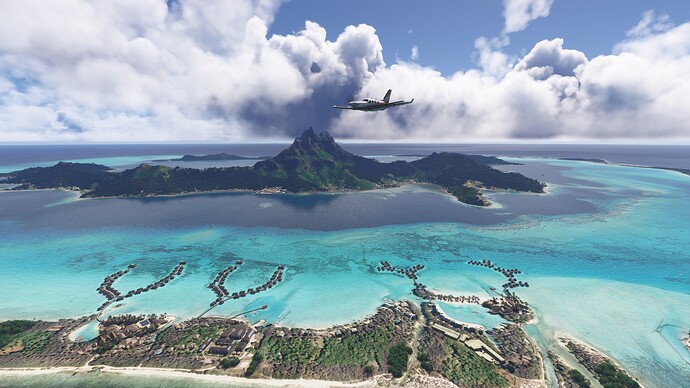 Leg 8 - NTTB to NTAA - 01 departing Bora Bora