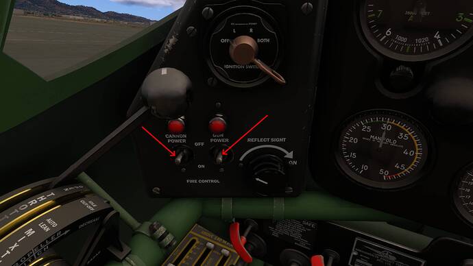 CAC Boomerang 2024 Switches Inoperative, do not Move 2