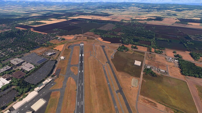 USA - KHIO Ground imagery is drastically changing based on proximity 1