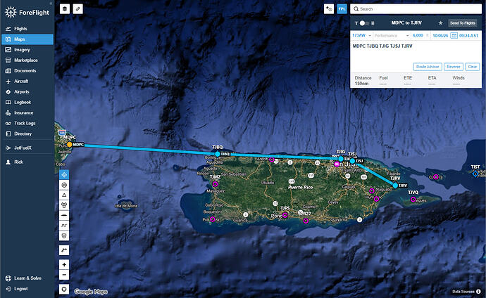 Map MDPC to TJRV