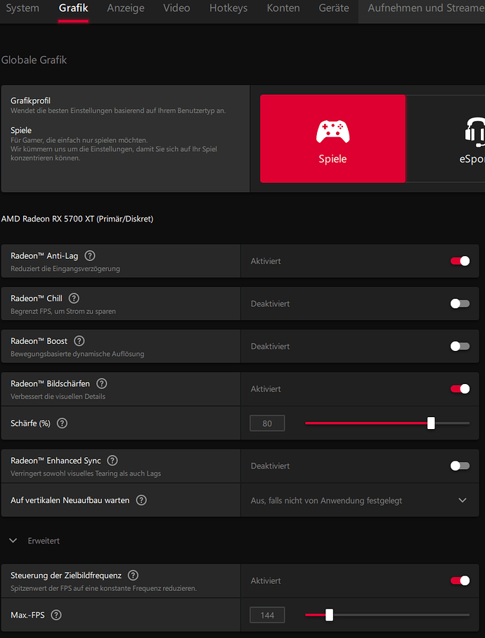 AMD FPS Limit