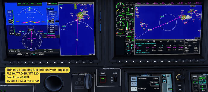 20260902 Leg 2 - 1 FL310 Fuel Flow