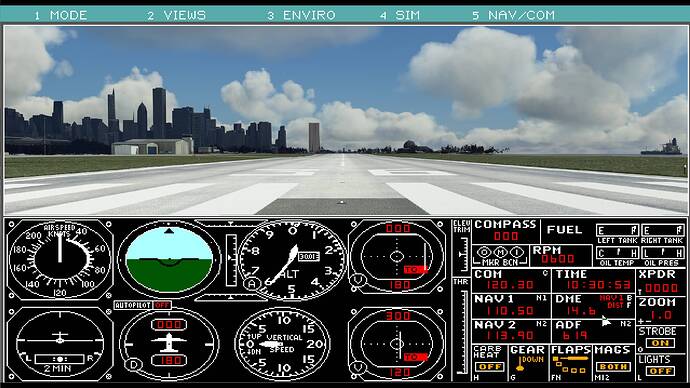 MSFS4 takeoff