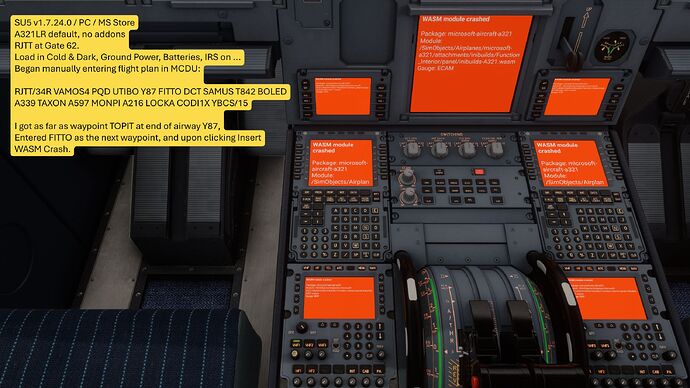 20260429 A321LR WASM crash