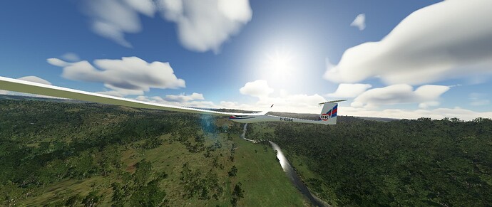 Looking for a place to land.